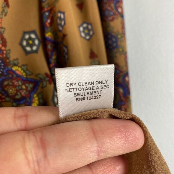 Misa Los Angeles Francesca Off Shoulder Top in Tumeric Floral - Picture 6 of 8